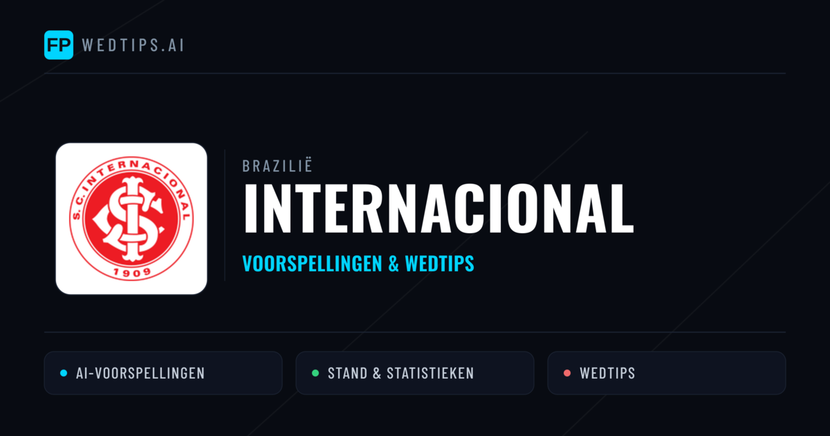 Internacional voorspellingen & statistieken