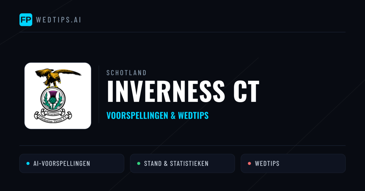 Inverness CT voorspellingen & statistieken