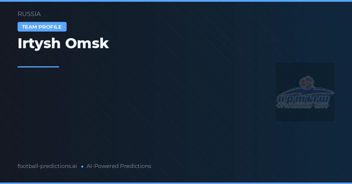 Irtysh Omsk voorspellingen & statistieken