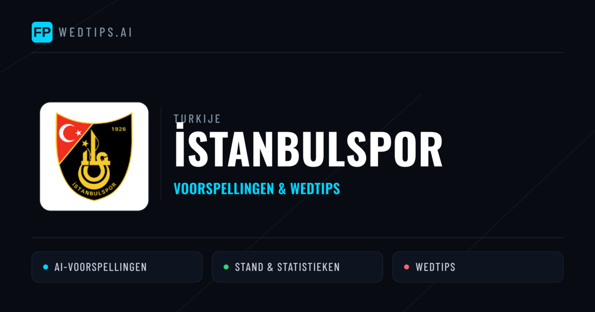 İstanbulspor voorspellingen & statistieken