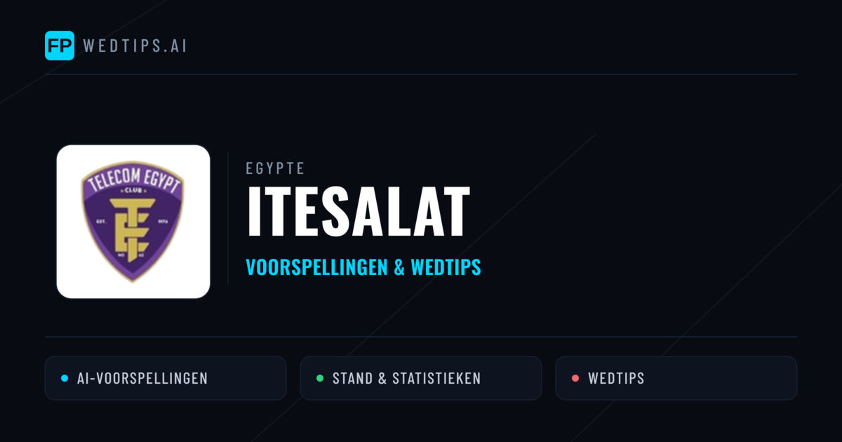 Itesalat voorspellingen & statistieken