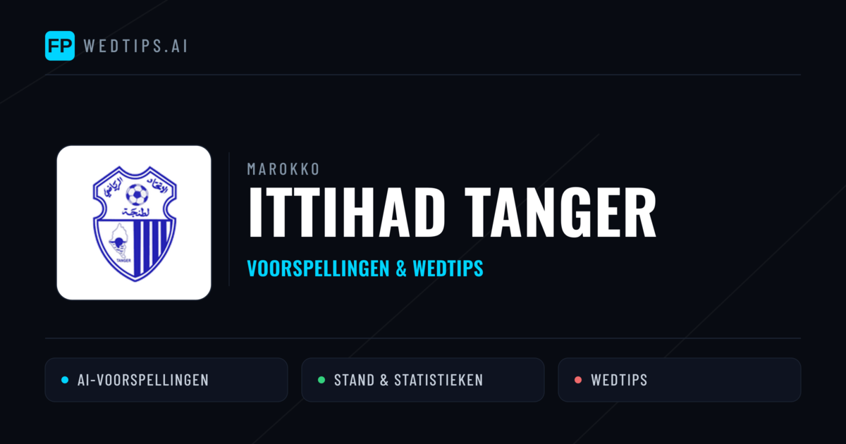 Ittihad Tanger voorspellingen & statistieken
