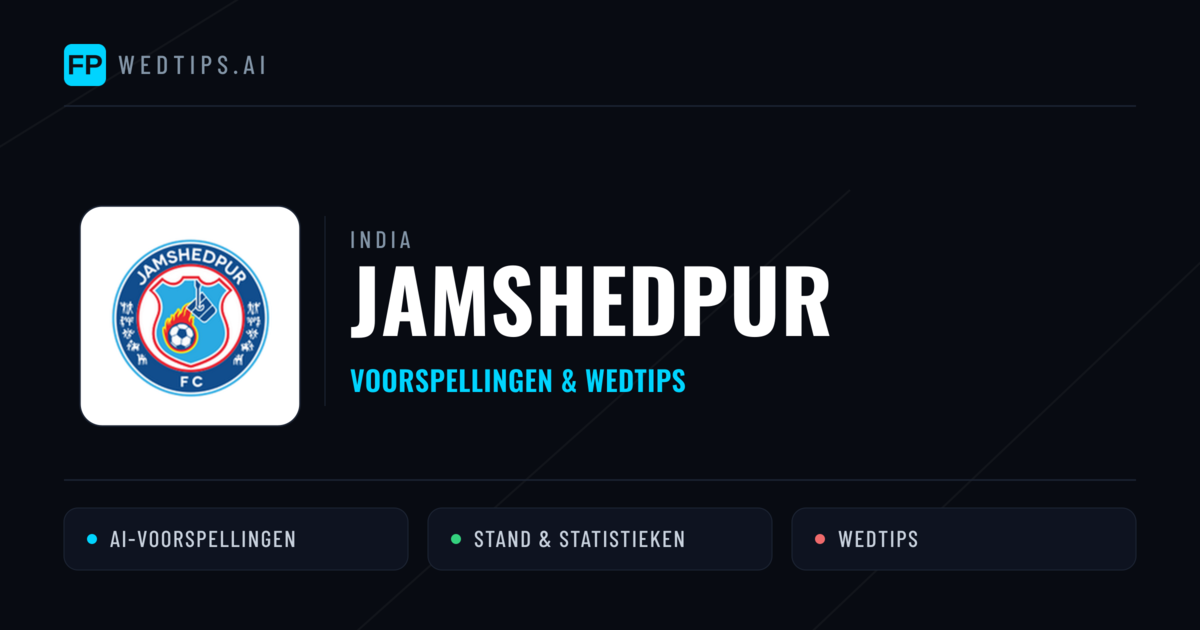 Jamshedpur voorspellingen & statistieken