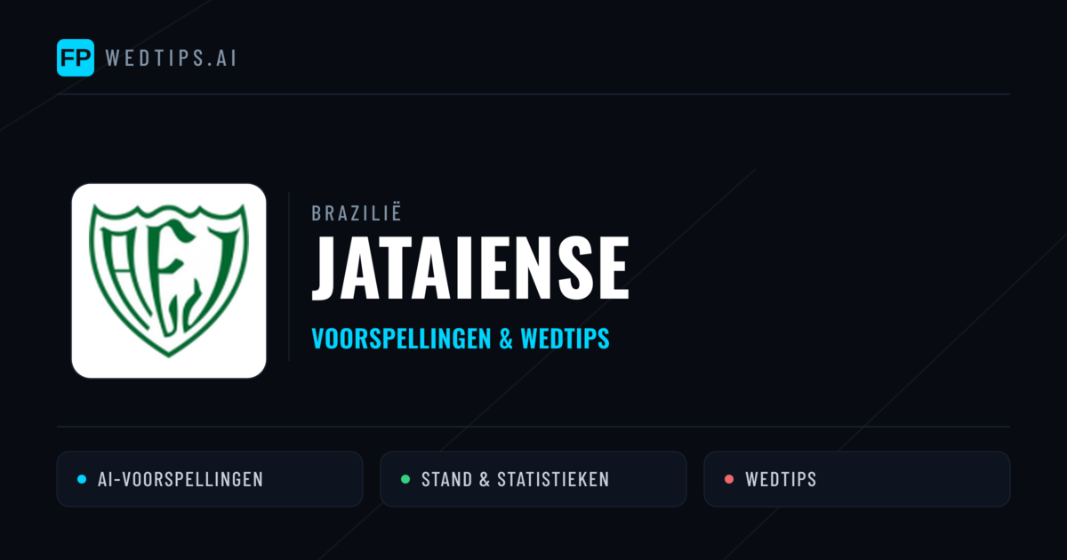 Jataiense voorspellingen & statistieken