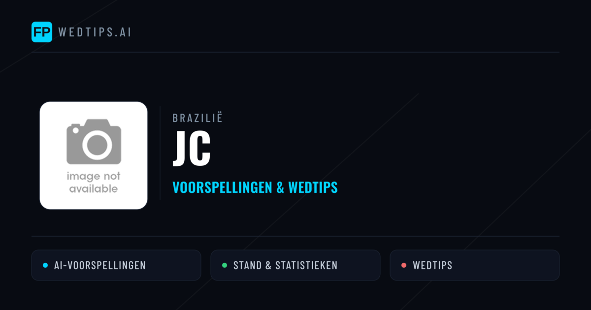 JC voorspellingen & statistieken