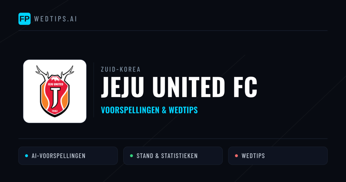 Jeju United FC voorspellingen & statistieken