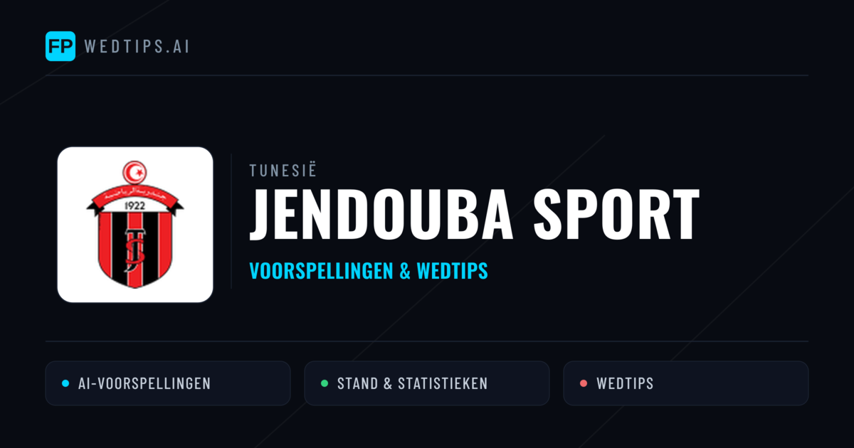 Jendouba Sport voorspellingen & statistieken