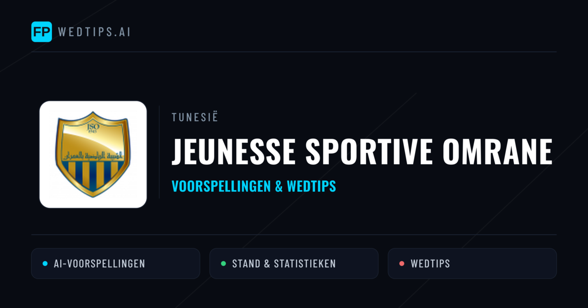 Jeunesse Sportive Omrane voorspellingen & statistieken