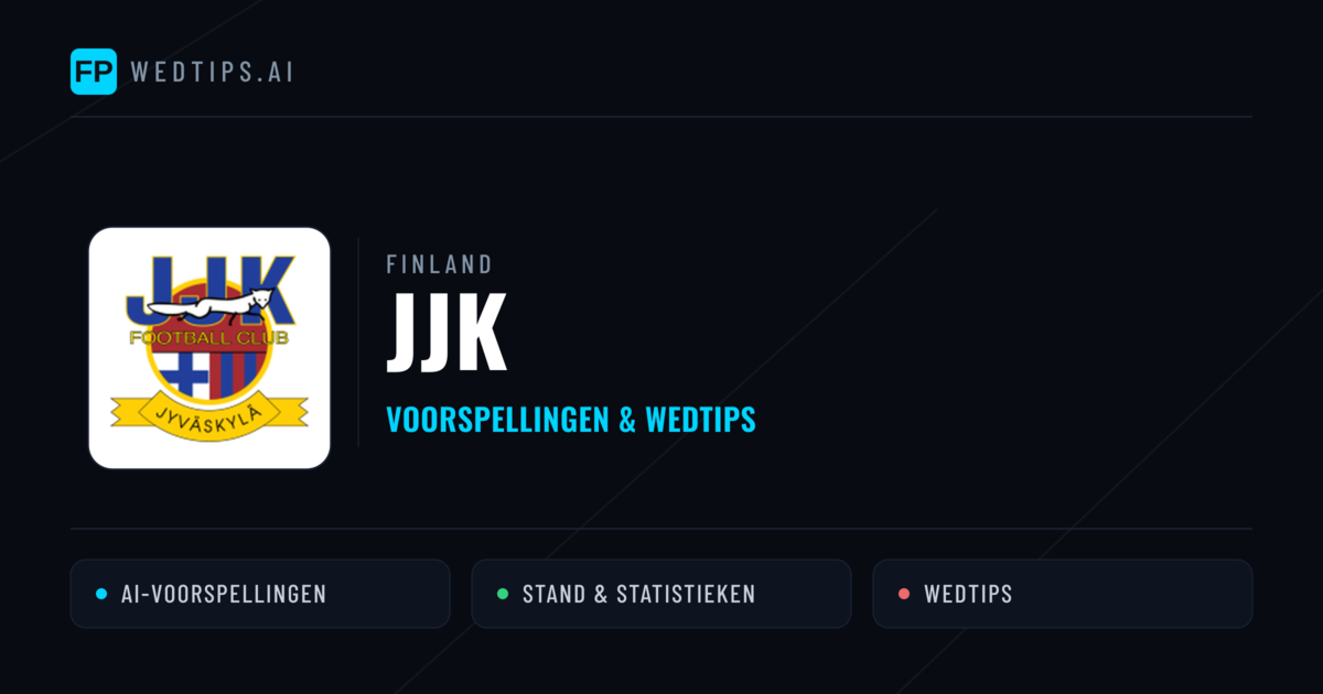 JJK voorspellingen & statistieken