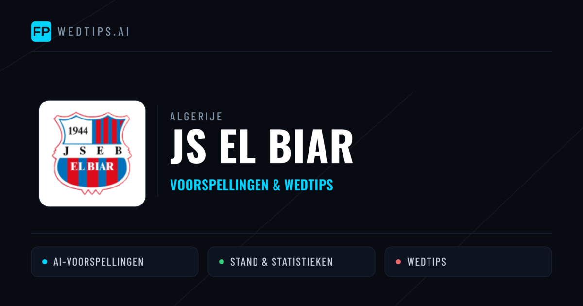 JS El Biar voorspellingen & statistieken