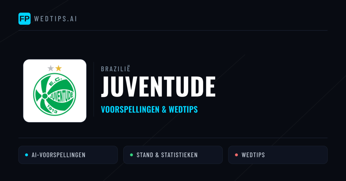 Juventude voorspellingen & statistieken