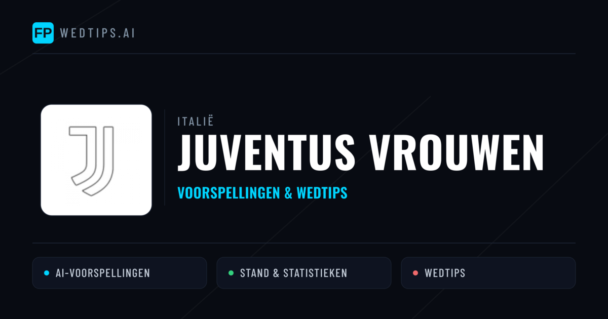 Juventus Vrouwen voorspellingen & statistieken