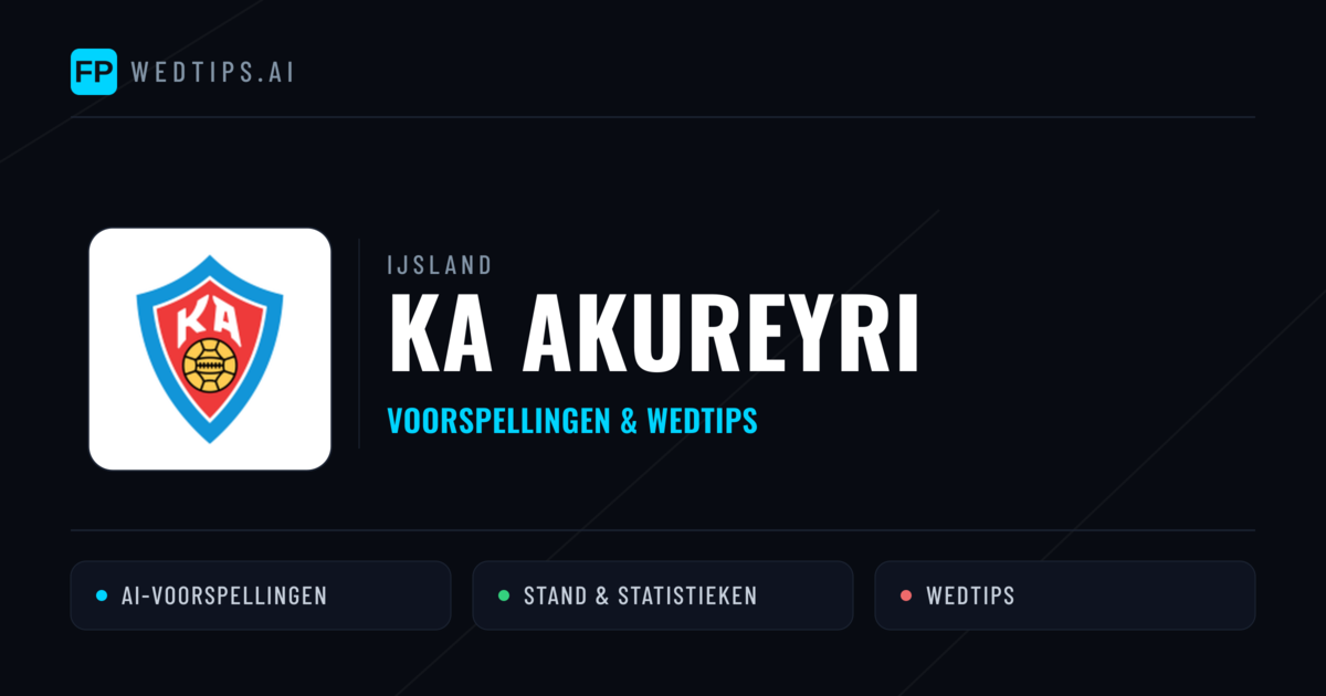 KA Akureyri voorspellingen & statistieken