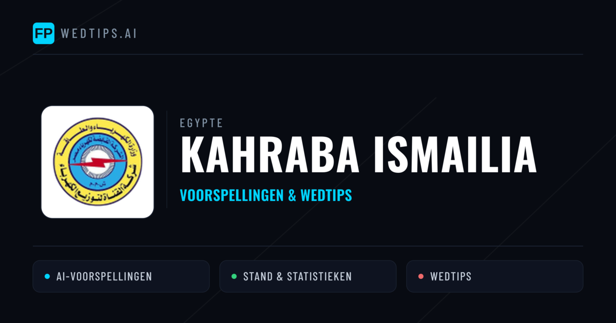 Kahraba Ismailia voorspellingen & statistieken
