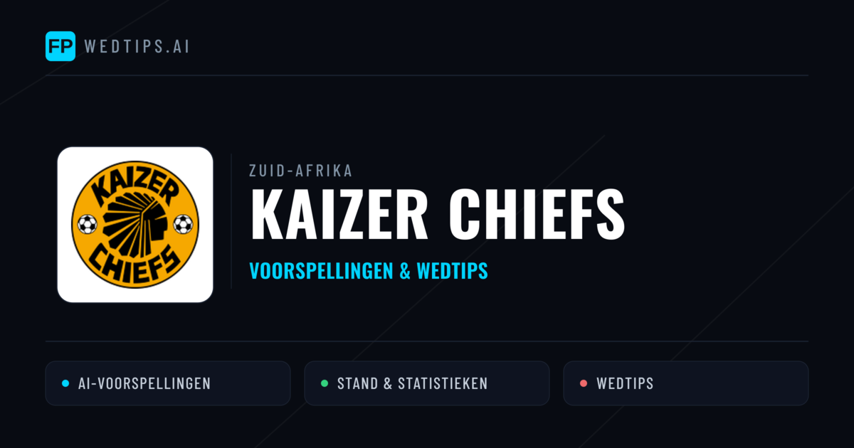 Kaizer Chiefs voorspellingen & statistieken