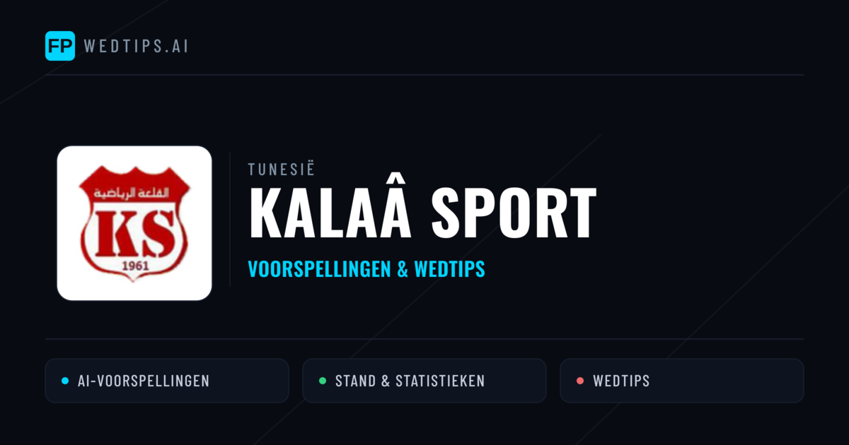 Kalaâ Sport voorspellingen & statistieken