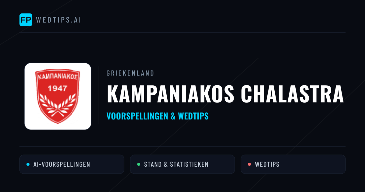 Kampaniakos Chalastra voorspellingen & statistieken