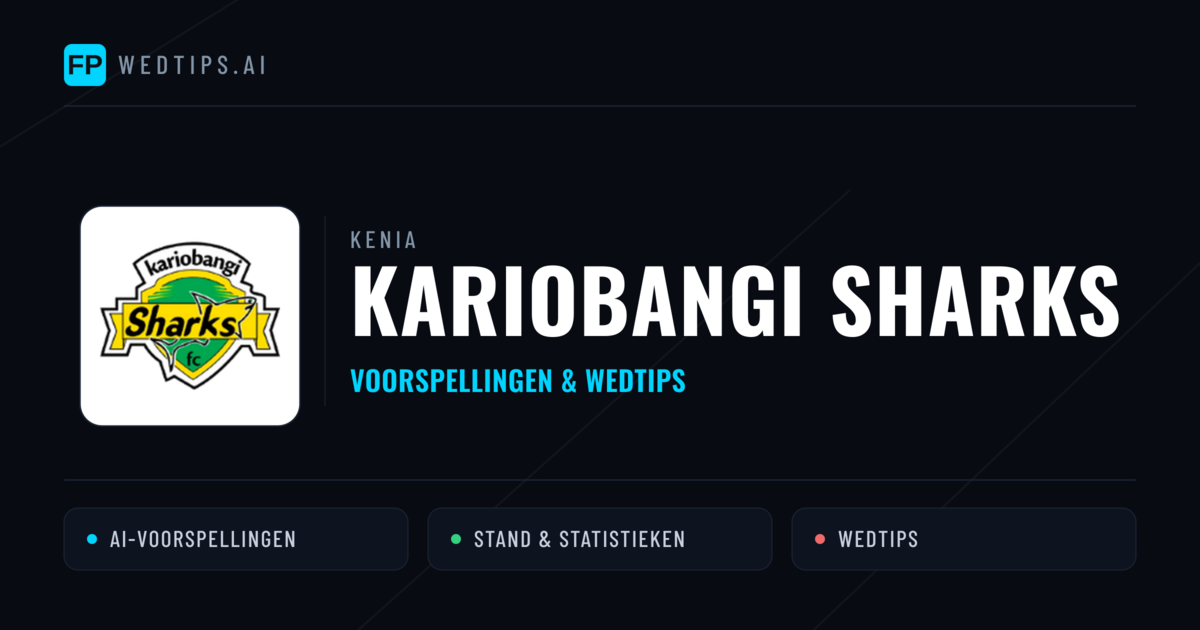 Kariobangi Sharks voorspellingen & statistieken