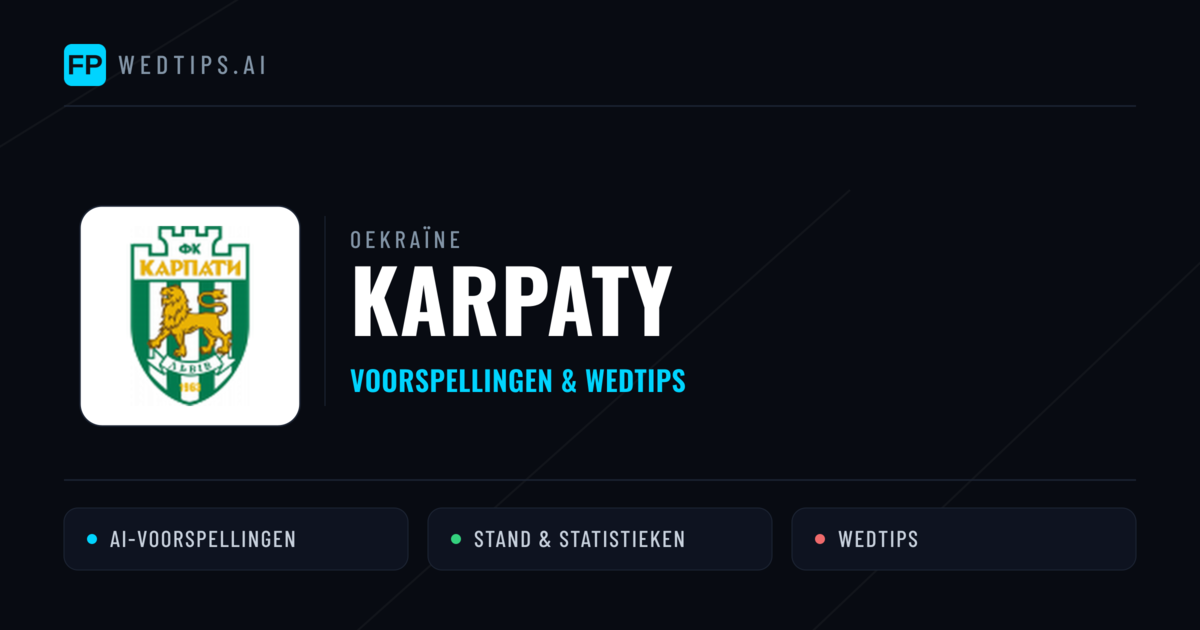 Karpaty voorspellingen & statistieken