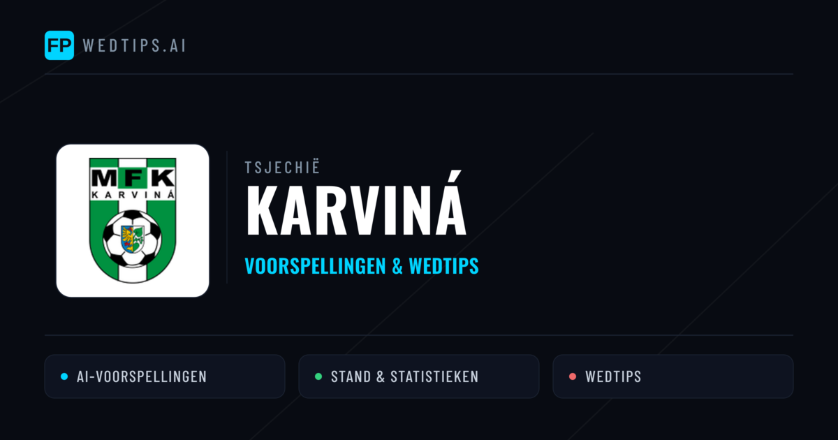 Karviná voorspellingen & statistieken