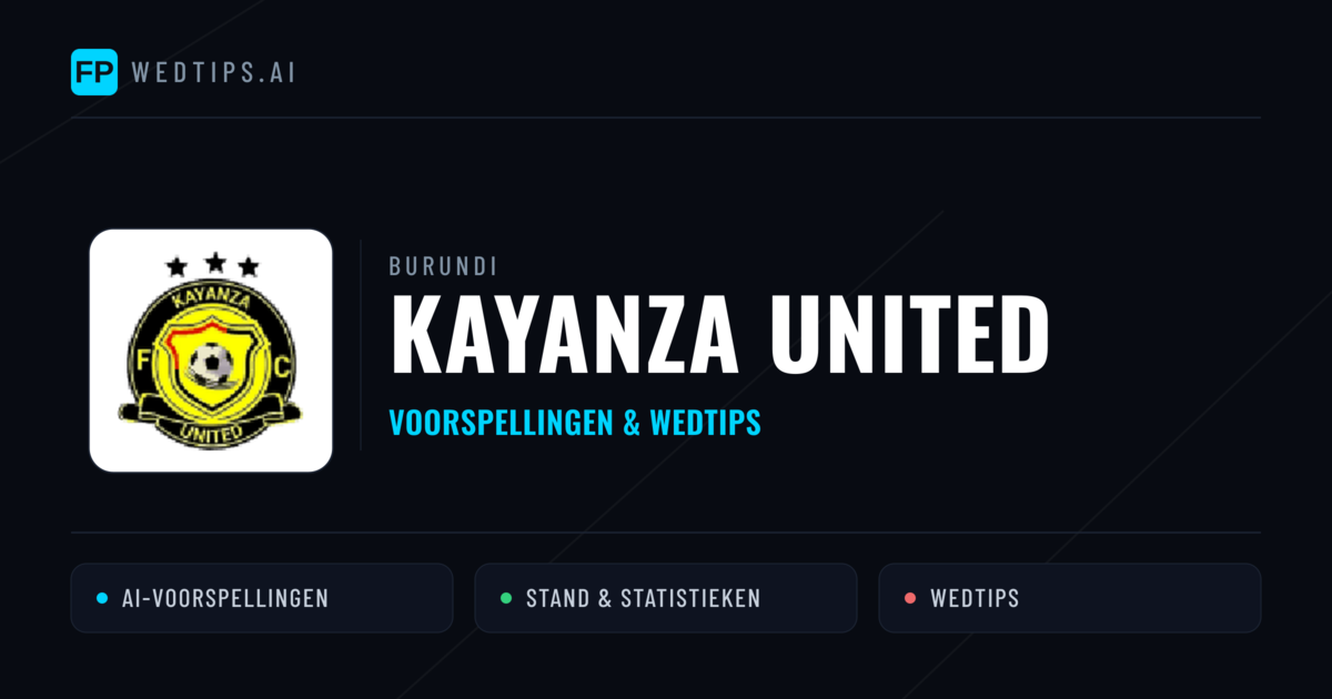 Kayanza United voorspellingen & statistieken