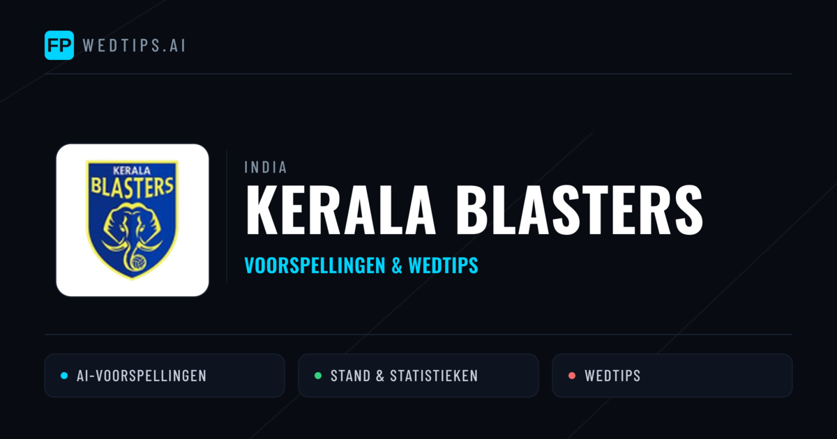 Kerala Blasters voorspellingen & statistieken