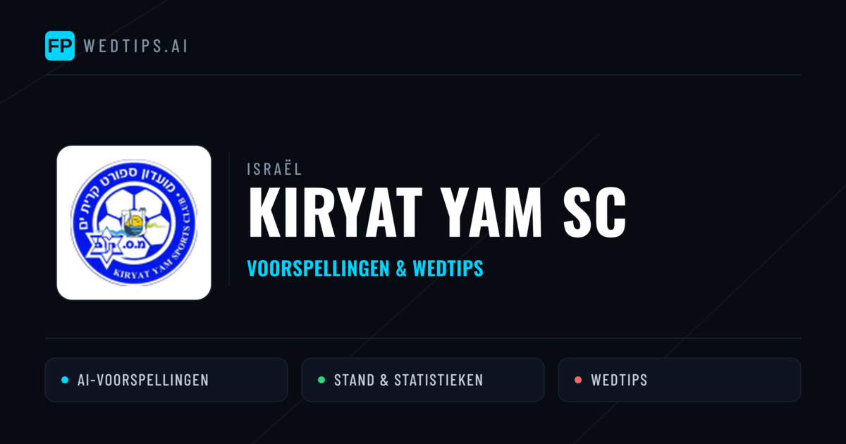 Kiryat Yam SC voorspellingen & statistieken