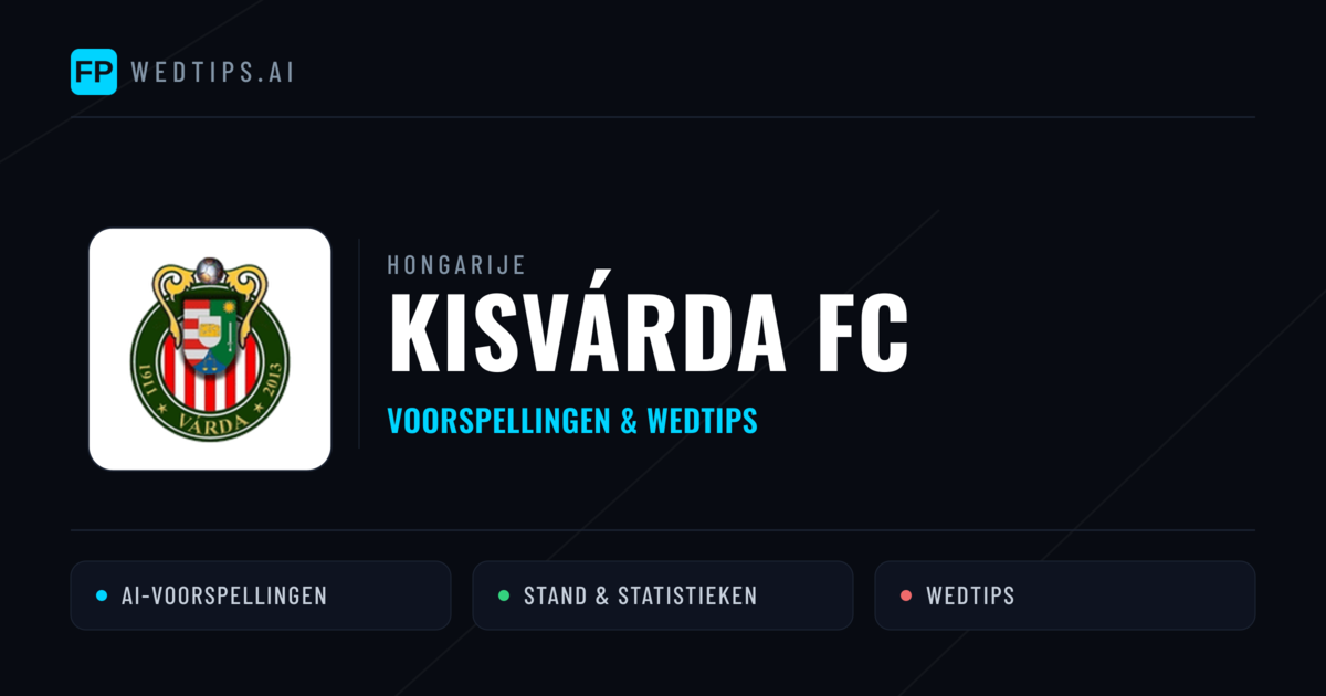 Kisvárda FC voorspellingen & statistieken