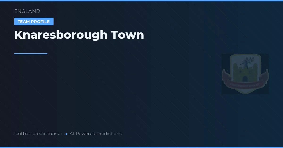 Knaresborough Town voorspellingen & statistieken