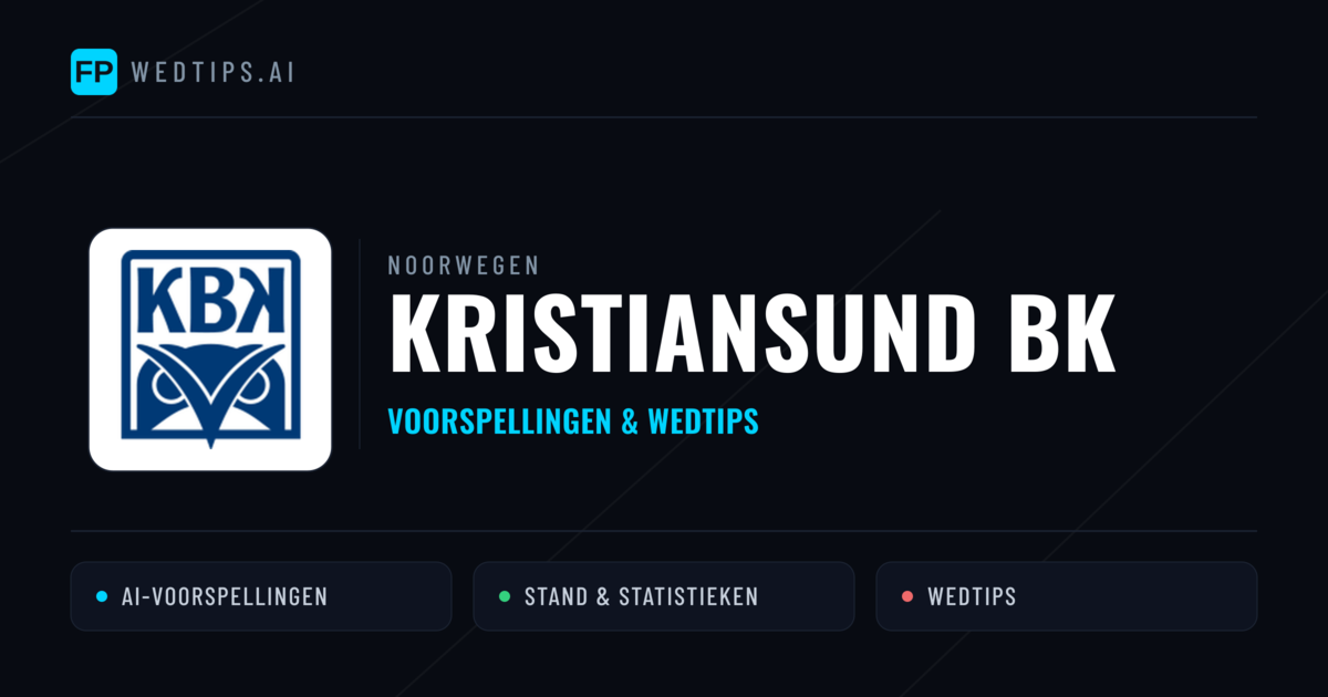 Kristiansund BK voorspellingen & statistieken