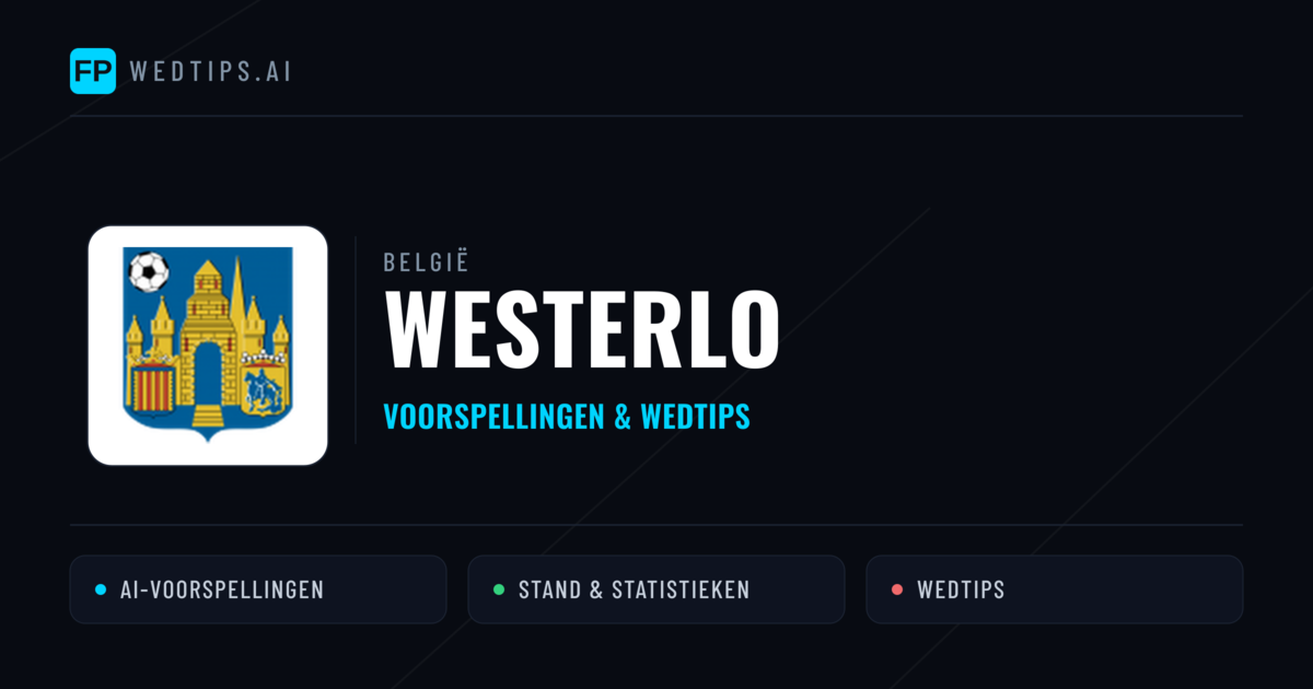 Westerlo voorspellingen & statistieken