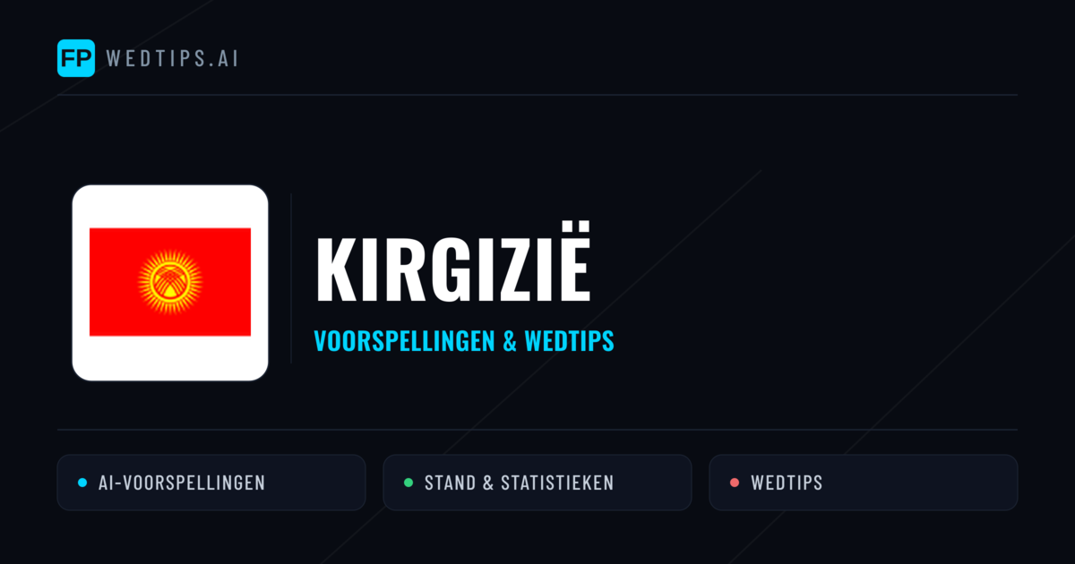 Kirgizië voorspellingen & statistieken