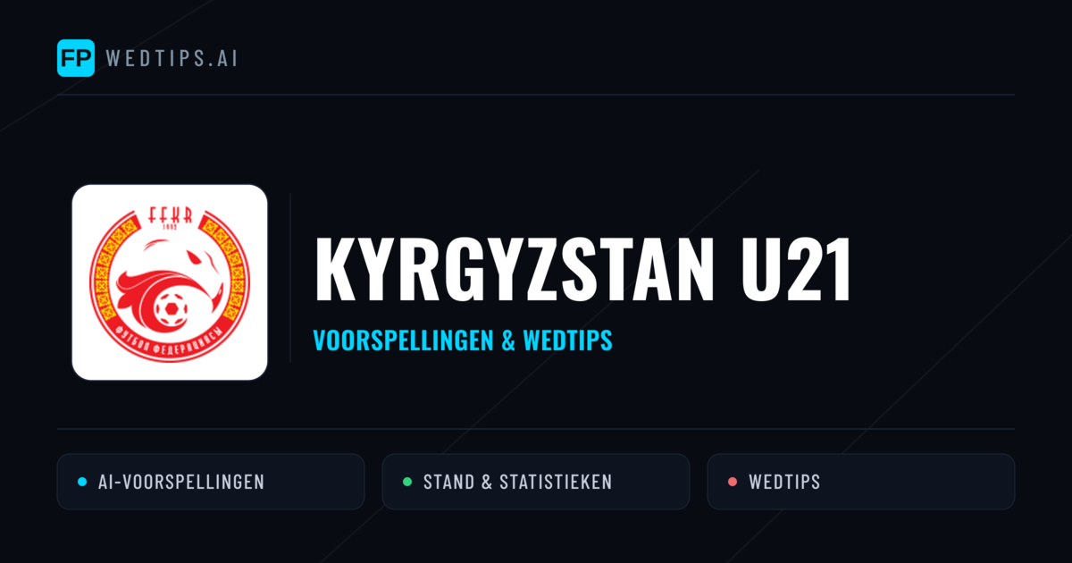 Kyrgyzstan U21 voorspellingen & statistieken