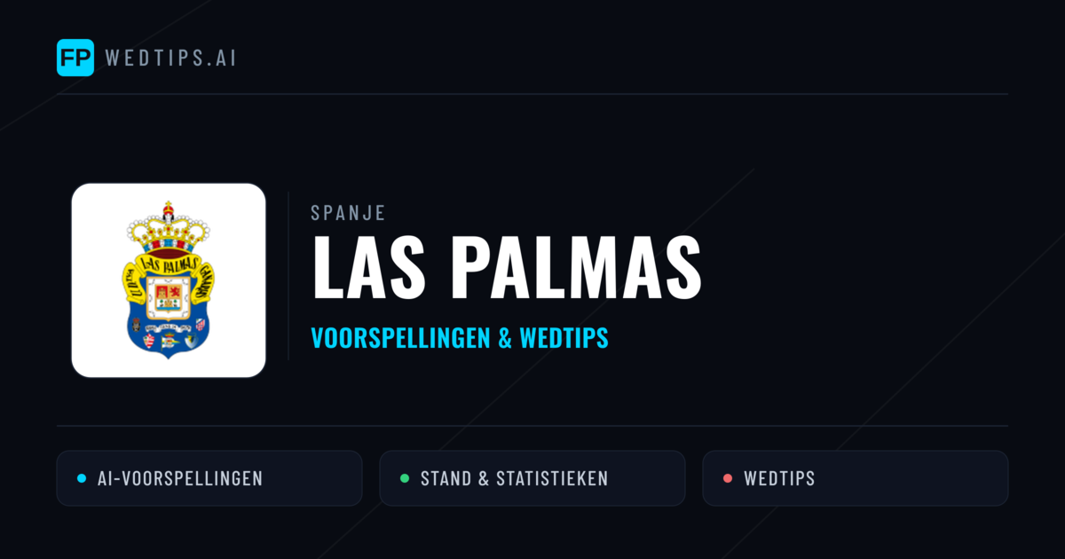 Las Palmas voorspellingen & statistieken