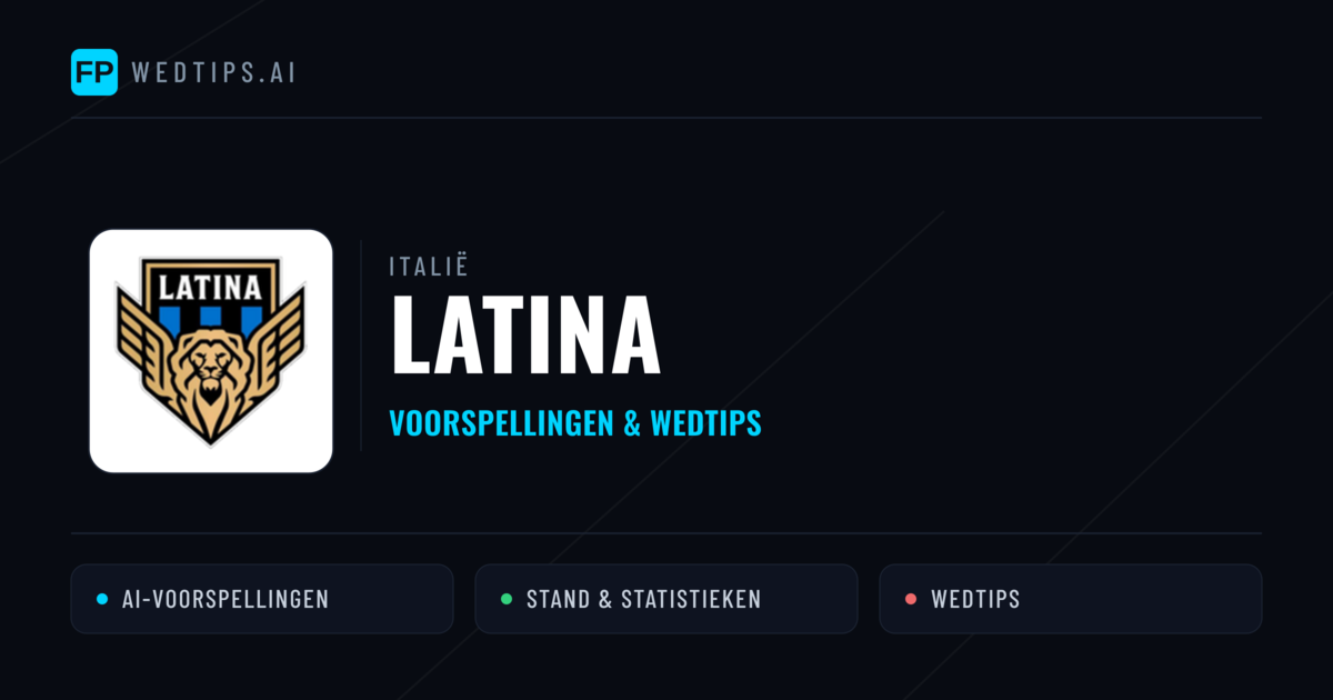 Latina voorspellingen & statistieken