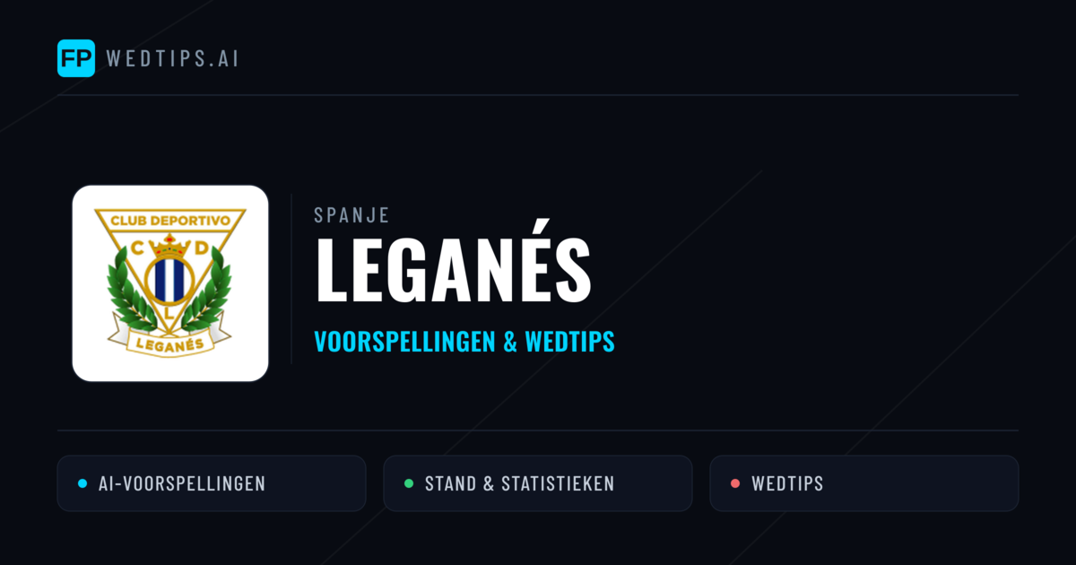 Leganés voorspellingen & statistieken
