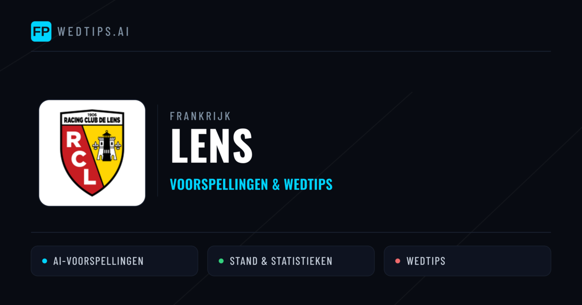 Lens voorspellingen & statistieken