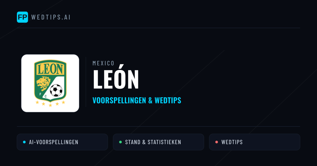 León voorspellingen & statistieken