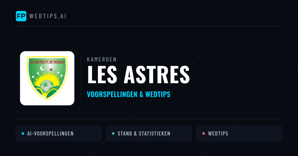 Les Astres voorspellingen & statistieken
