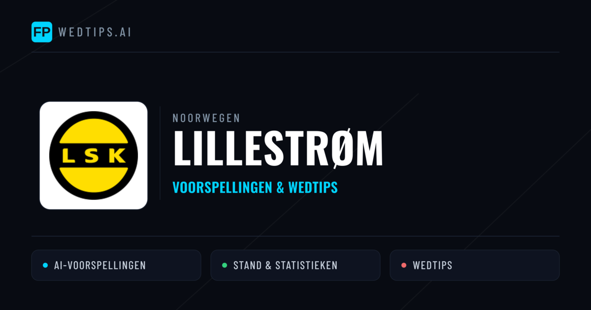 Lillestrøm voorspellingen & statistieken