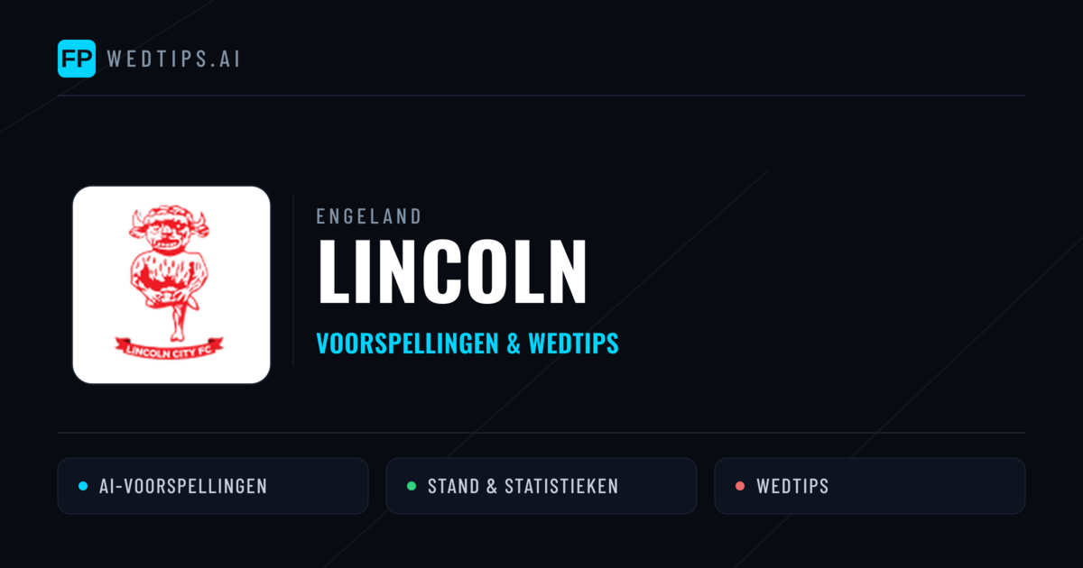 Lincoln voorspellingen & statistieken