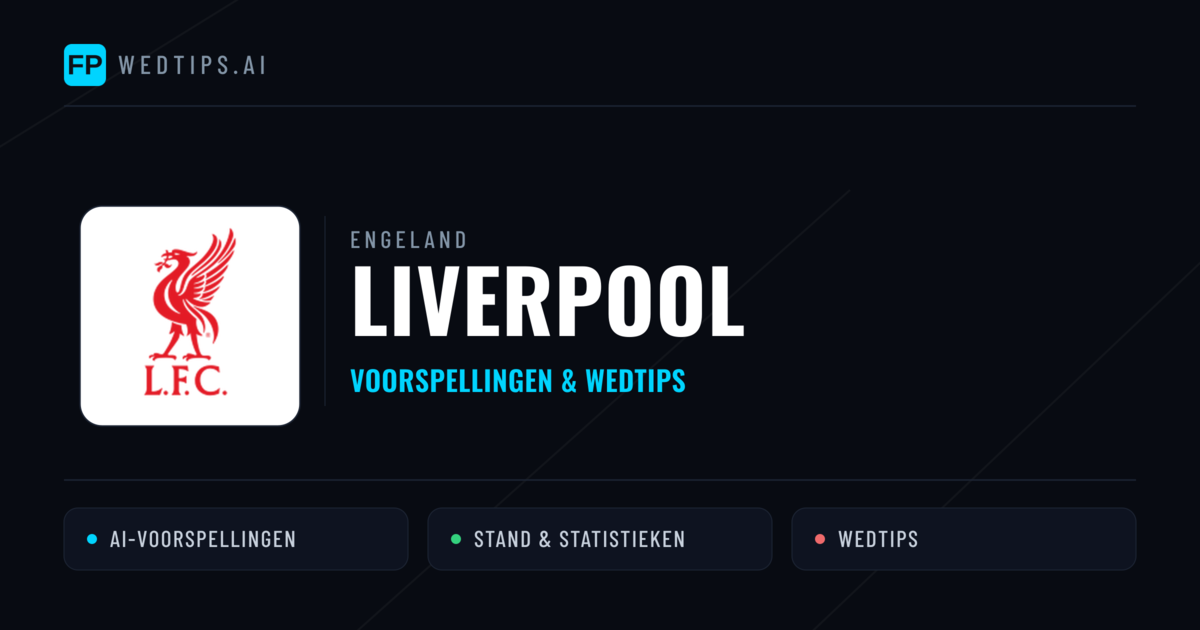 Liverpool voorspellingen & statistieken