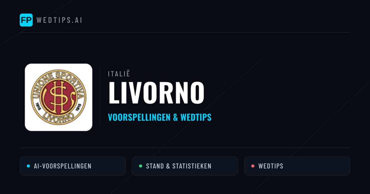 Livorno voorspellingen & statistieken