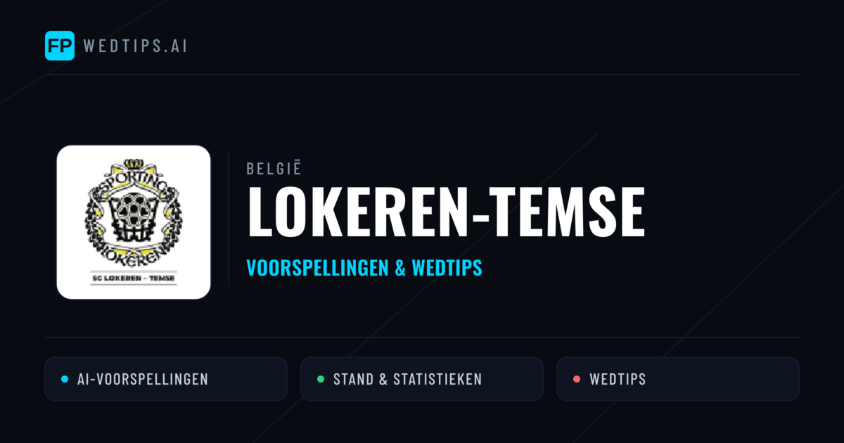 Lokeren-Temse voorspellingen & statistieken