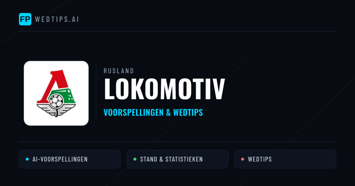 Lokomotiv voorspellingen & statistieken