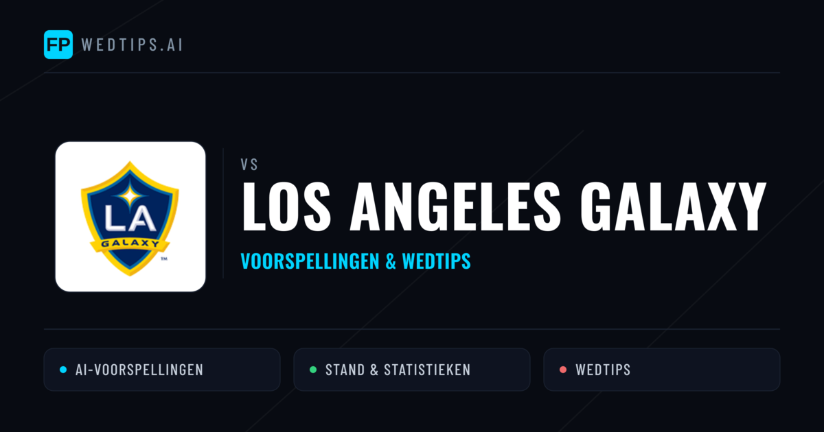 Los Angeles Galaxy voorspellingen & statistieken
