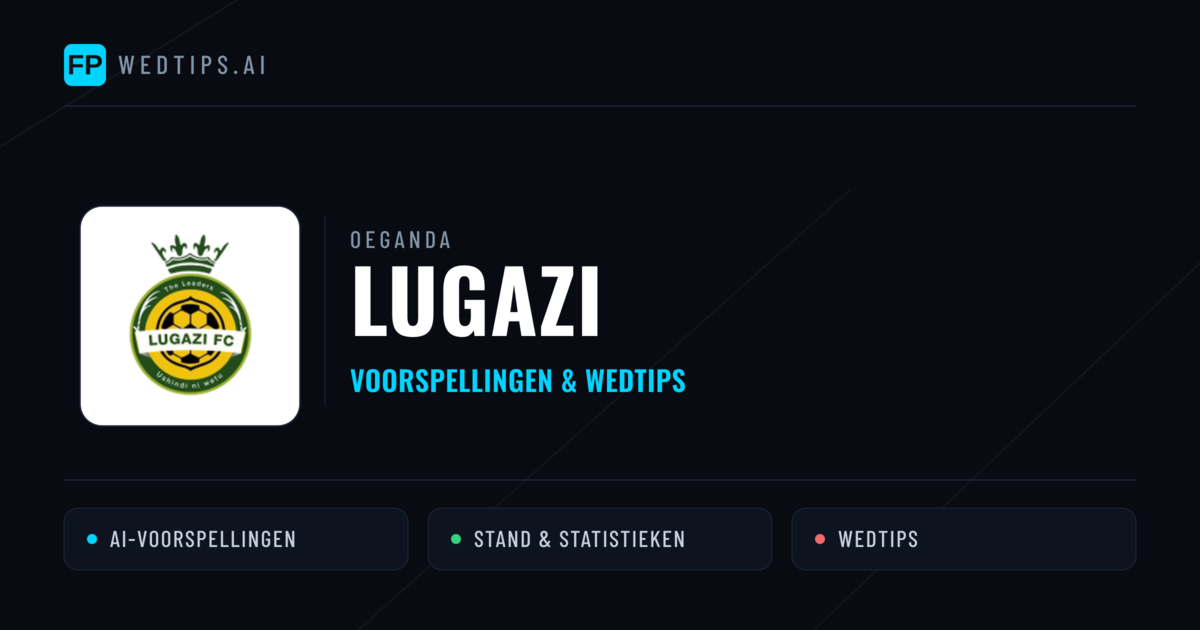 Lugazi voorspellingen & statistieken