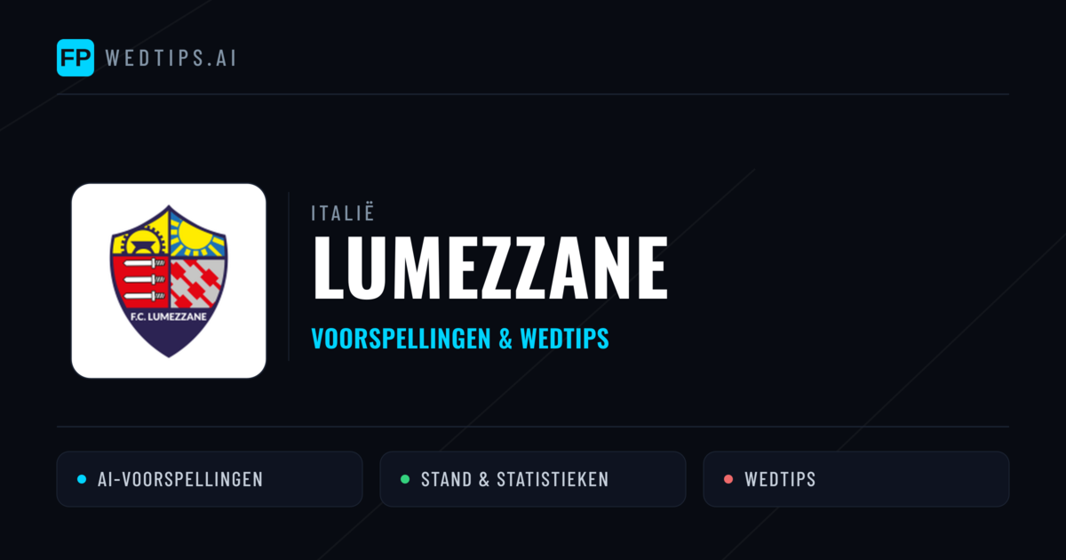Lumezzane voorspellingen & statistieken