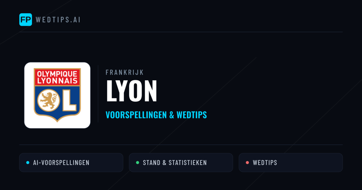 Lyon voorspellingen & statistieken