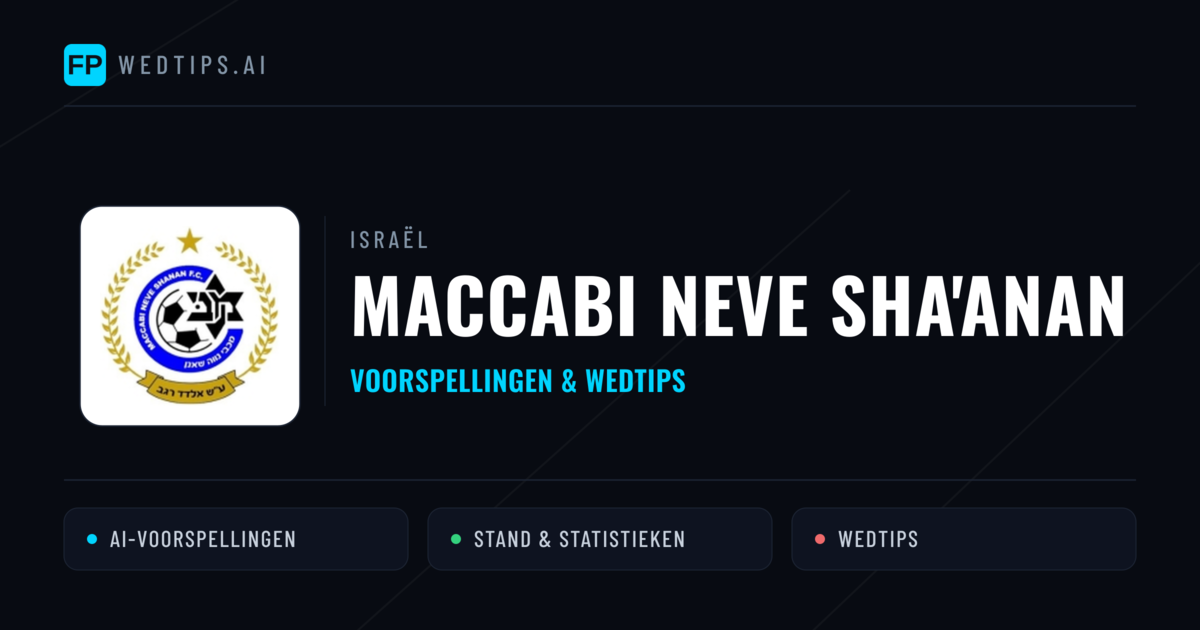 Maccabi Neve Sha'anan voorspellingen & statistieken
